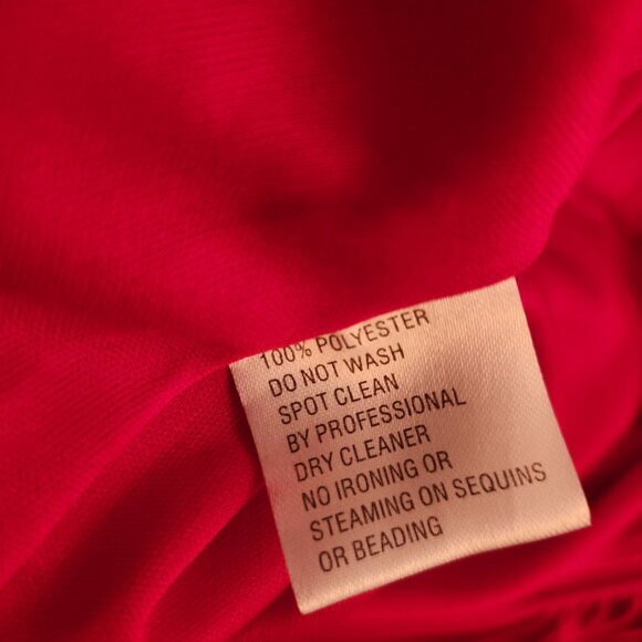 IEENA for Mac Duggal NWT Designer Red Dress 12 - Picture 8 of 9